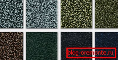 Powder coating structures for door trim Powder coating structures for door trim