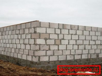 Foam masonry Foam masonry