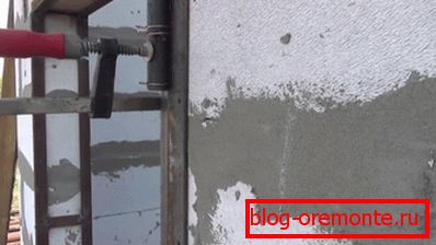 Before starting work, it is necessary to carefully seal all joints with cement mortar. Before starting work, it is necessary to carefully seal all joints with cement mortar.