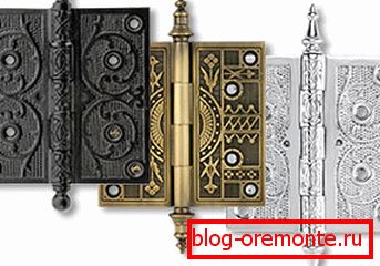 Forged door hinges