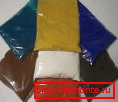 Pigments for concrete Pigments for concrete
