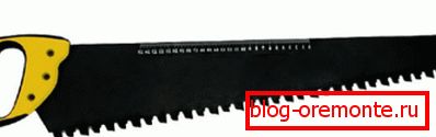 Saw for cutting aerated concrete Saw for cutting aerated concrete