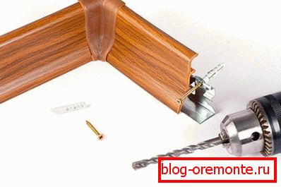 Plastic baseboard