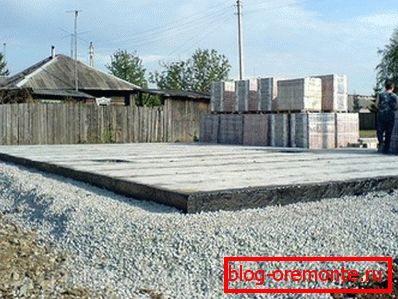 Slab foundation Slab foundation