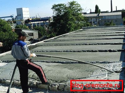 Monolithic roof