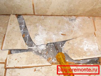 Floor preparation for tiling