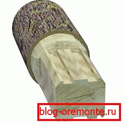 Illustrative photo of what you need to get from the log. Illustrative photo of what you need to get from the log.