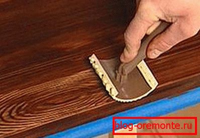 Processing of stain Processing of stain