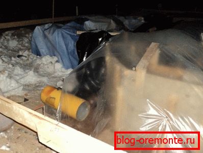 Polyethylene tent Polyethylene tent