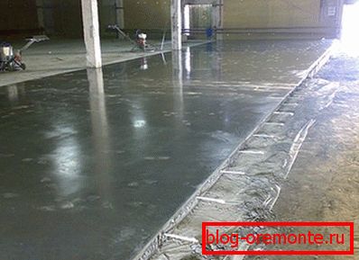 Concrete floors in industrial premises Concrete floors in industrial premises