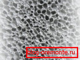 Porous structure of light blocks Porous structure of light blocks