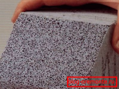 Porous structure of foam concrete Porous structure of foam concrete
