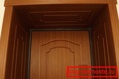 The correct design of the doorway The correct design of the doorway