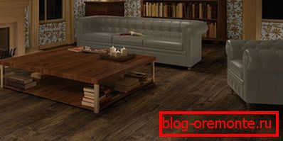 The benefits of a dark floor