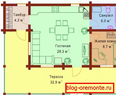 When calculating use the plan of the house. When calculating use the plan of the house.