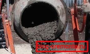 Handmade concrete preparation Handmade concrete preparation