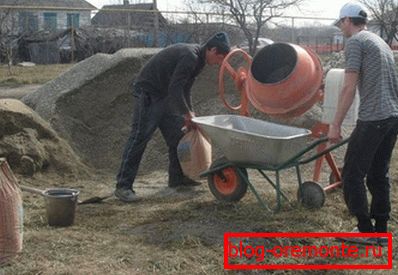 Concrete preparation Concrete preparation