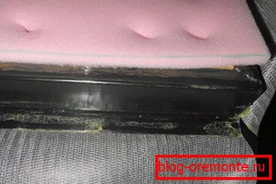 Bonding foam to metal door Bonding foam to metal door