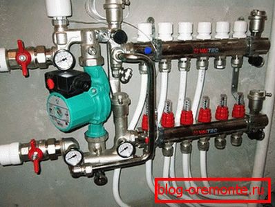 Application of the mixing module
