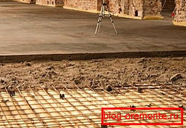 An example of the structure of a properly made concrete floor An example of the structure of a properly made concrete floor
