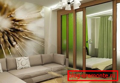 An example of zoning under the hall and bedroom An example of zoning under the hall and bedroom
