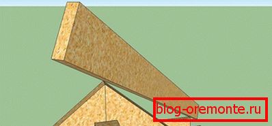 Fitting corner rafters