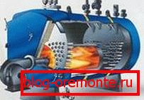 The principle of the steam generator. The principle of the steam generator.