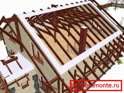 The principle of making light roofs The principle of making light roofs