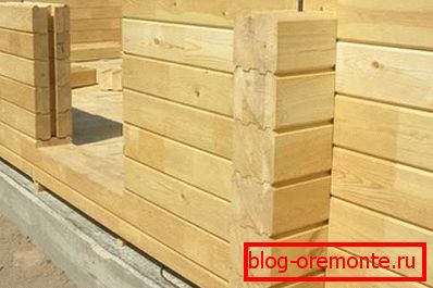 The principle of laying crowns when using profiled material The principle of laying crowns when using profiled material