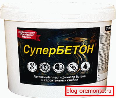 Additive for concrete. Additive for concrete.