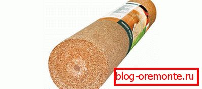 Cork substrate for laminate