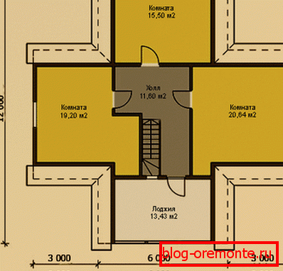 Designing the location of rooms inside the house Designing the location of rooms inside the house