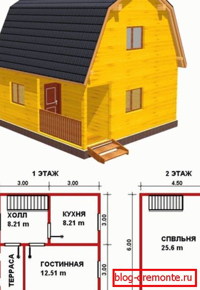 Professional design of the cobbled house. Professional design of the cobbled house.