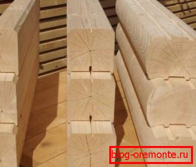 Profiled pine timber Profiled pine timber