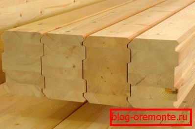 Profiled glued laminated timber