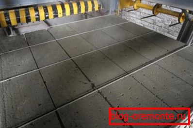 Production of aerated concrete Production of aerated concrete