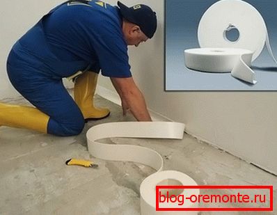Sizing damping tape