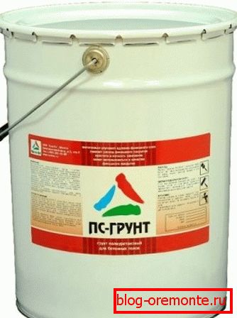 PS-Grunt- primer for concrete for the floor PS-Grunt- primer for concrete for the floor