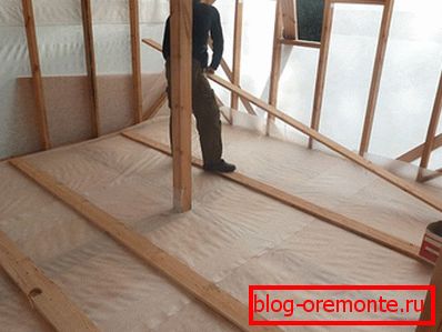 Floor works