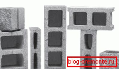 Varieties of sand cement blocks