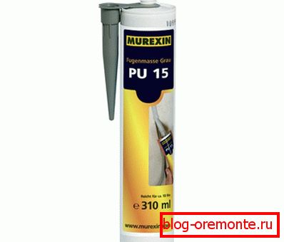 Varieties of polyurethane sealants
