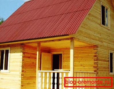 A standard project with a full attic floor and a small terrace A standard project with a full attic floor and a small terrace