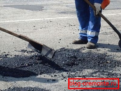 Asphalt pavement repair Asphalt pavement repair