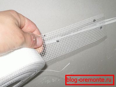 Plasterboard seam processing Plasterboard seam processing