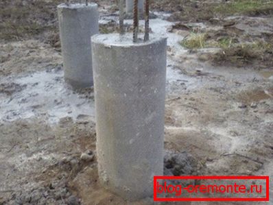 Homemade columns Homemade columns