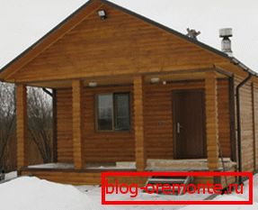 Independent project of a small wooden house Independent project of a small wooden house