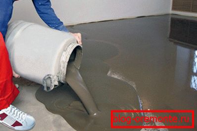 Self-leveling compound is an effective way to prepare the screed. Self-leveling compound is an effective way to prepare the screed.