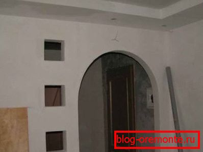 Arch of plasterboard do it yourself make an arch do-it-yourself video