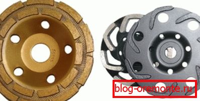 Segmentary grinding wheel for concrete for grinders Segmentary grinding wheel for concrete for grinders