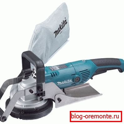 Grinder - a special device with which you can handle hard-to-reach places and walls